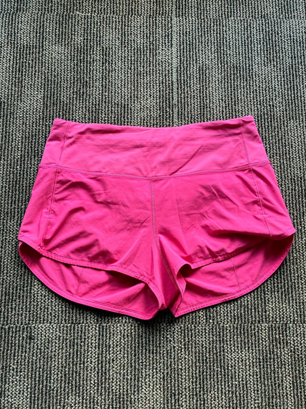 Lululemon Bright Pink Running Shorts